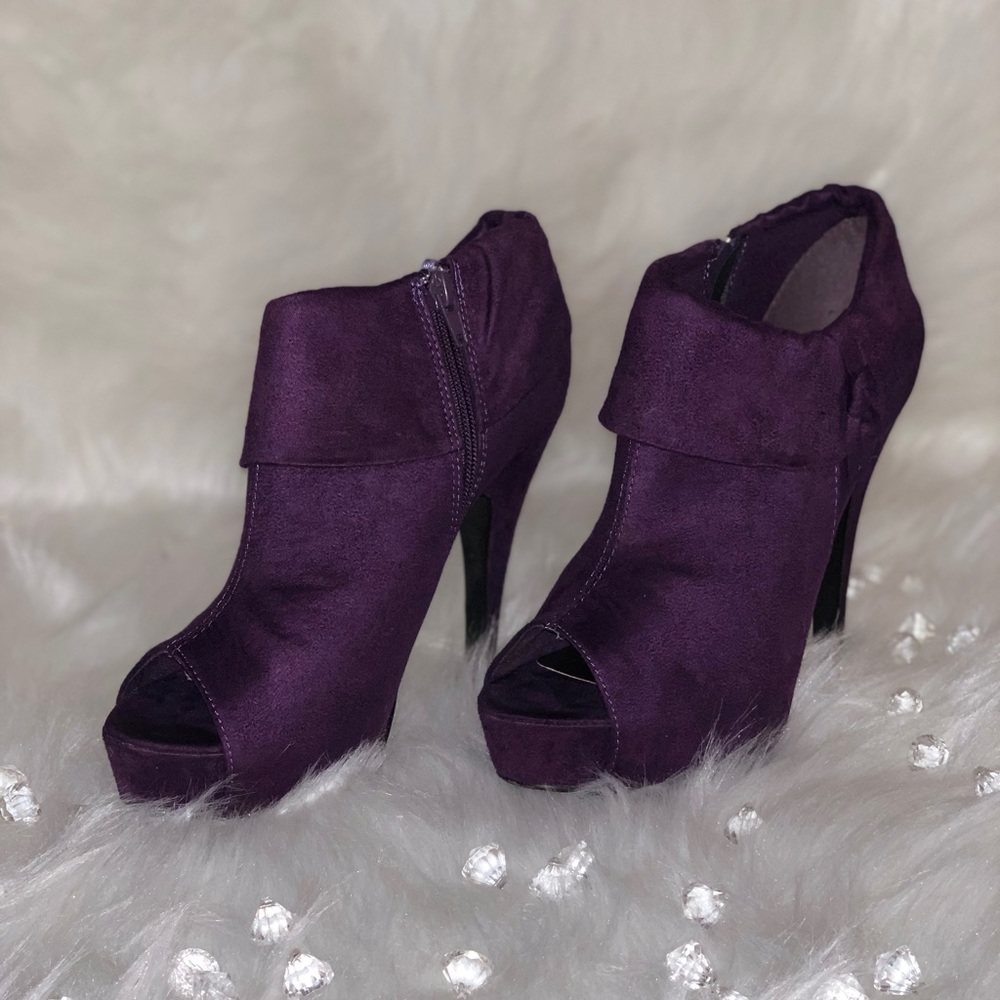 Brulee Style ankle booties by Charlotte Russe